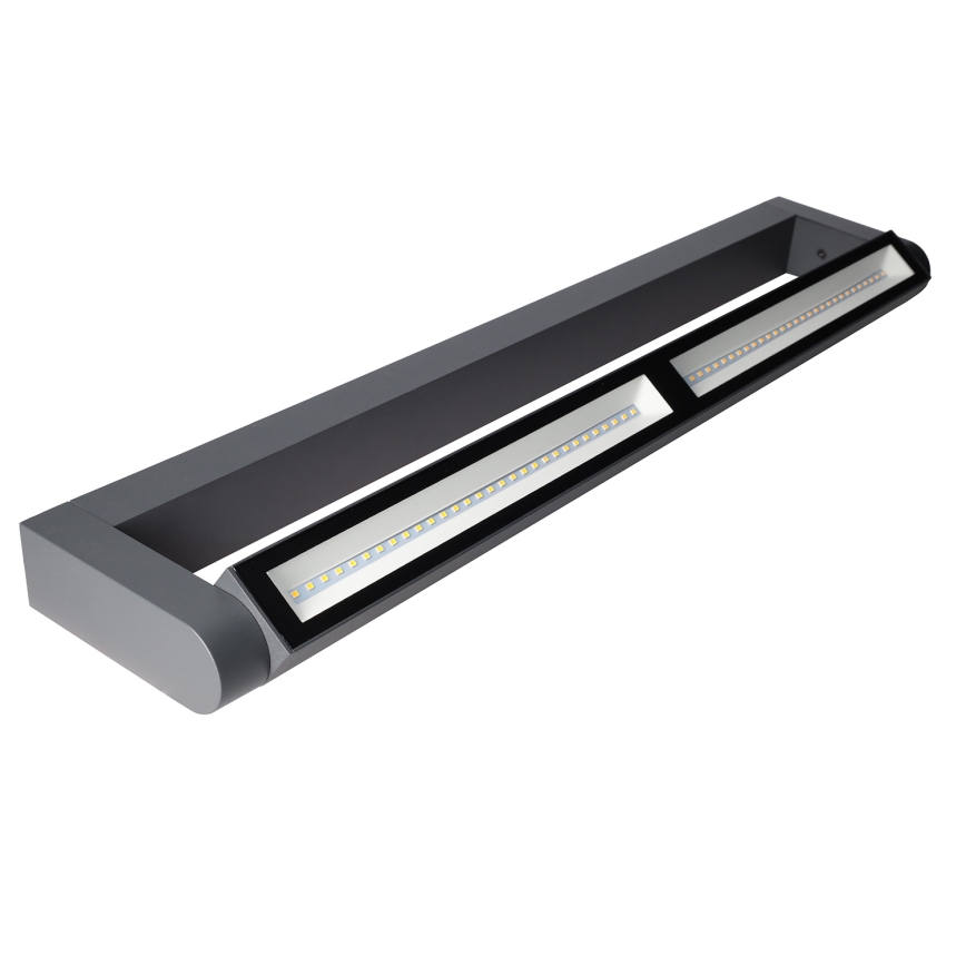 Brilagi - LED Outdoor Wall Light SALERNO LED/24W/230V 66 cm Anthracite IP65