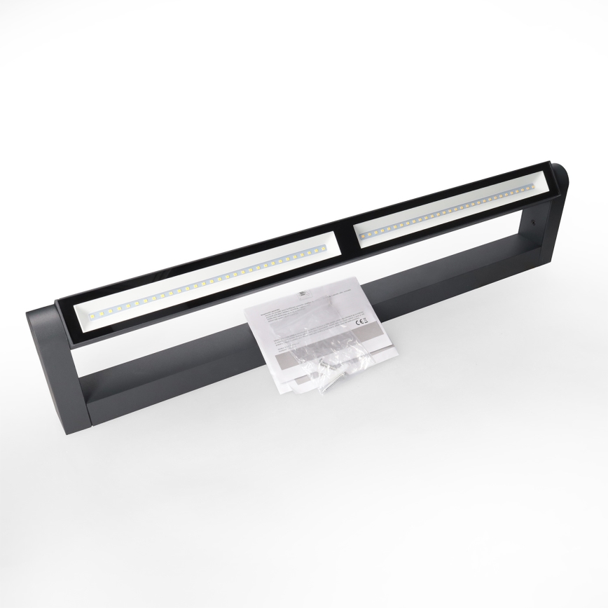 Brilagi - LED Outdoor Wall Light SALERNO LED/24W/230V 66 cm Anthracite IP65