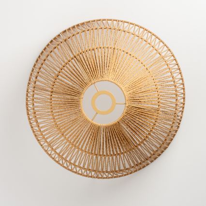 Brilagi - LED Semi-Flush Ceiling Light CERIA BOHO 1xE27/40W/230V dia. 50 cm brown/oak