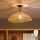 Brilagi - LED Semi-Flush Ceiling Light CERIA BOHO 1xE27/60W/230V Ø 50 cm black/brown