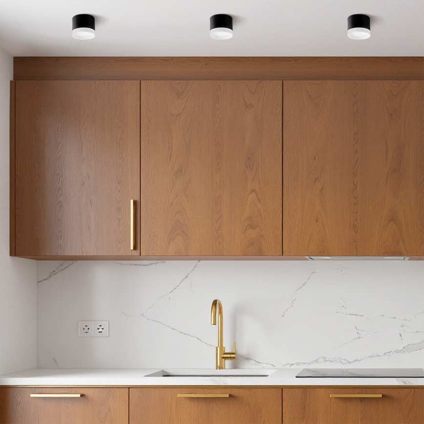 Brilagi - LED SMOOTH Spotlight 1xGX53/15W/230V Black