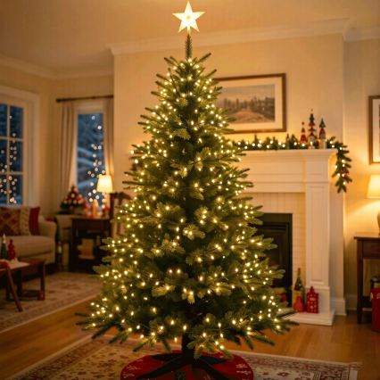 BRILAGI - LED Solar Christmas String Lights 200 LEDs / 8 modes 22 m 800 mAh IP65 warm white