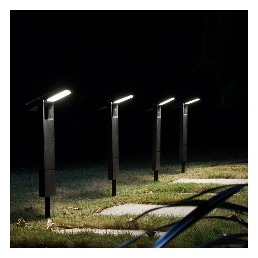 Brilagi - LED Solar lamp SUN SPIKE LED/4W/3,7V 2200 mAh IP44