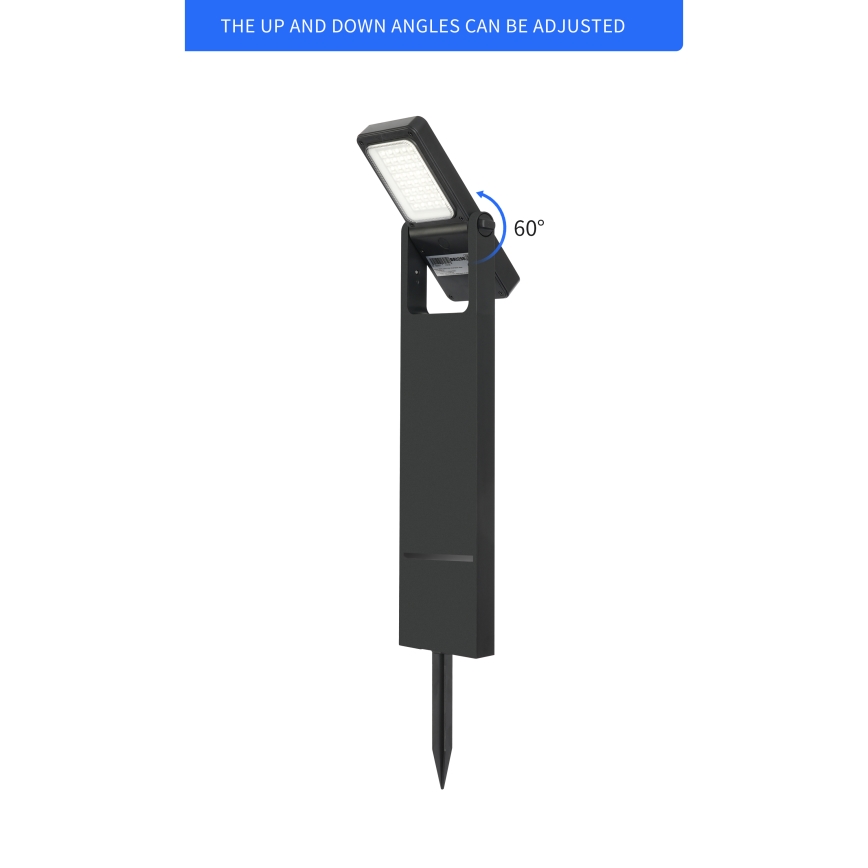 Brilagi - LED Solar lamp SUN SPIKE LED/4W/3,7V 2200 mAh IP44