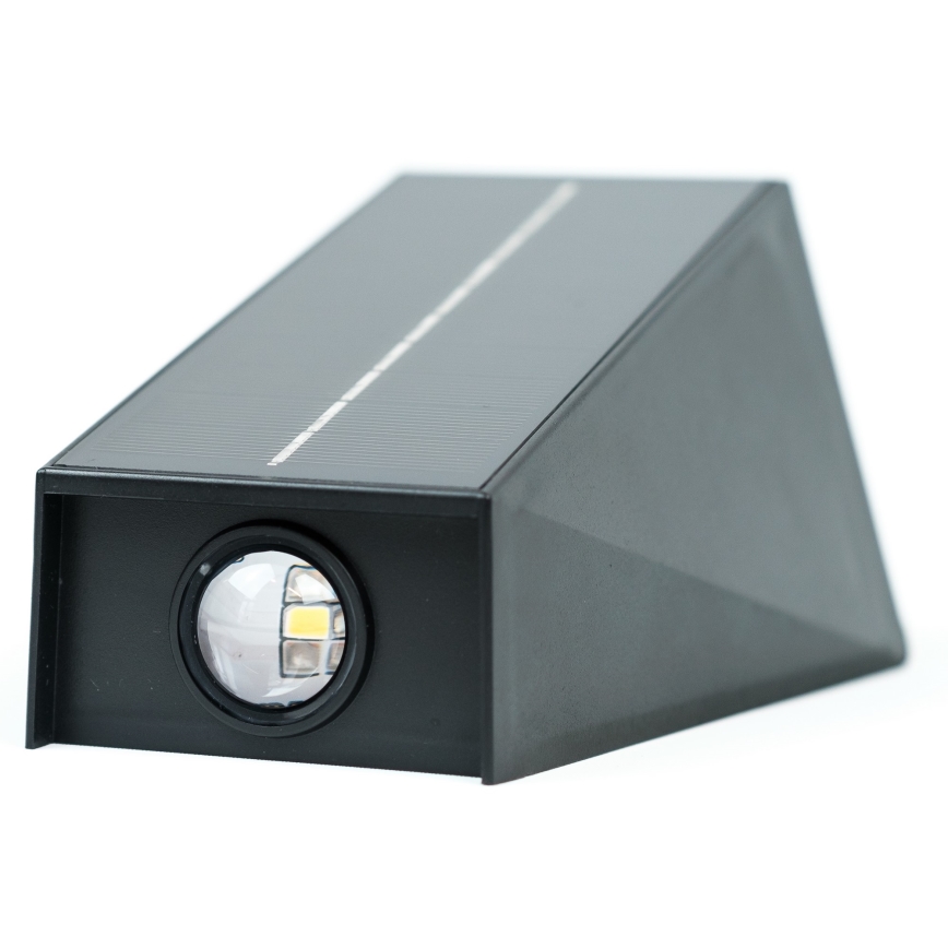 Brilagi - LED Solar wall light PYRAMID LED/2W/3,2V IP54