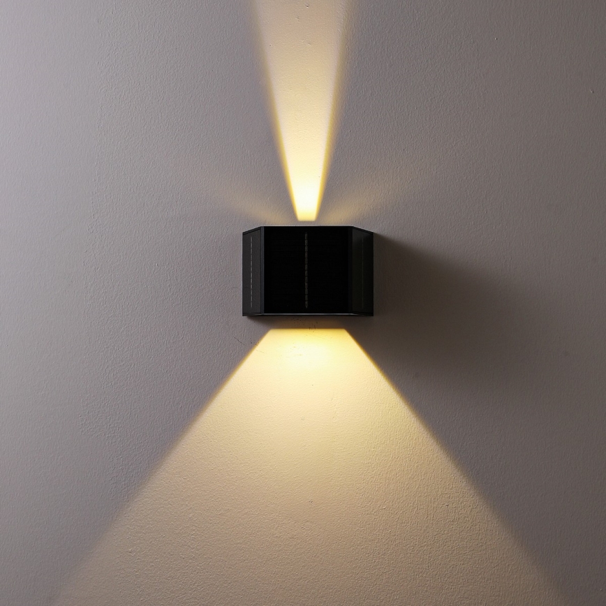 Brilagi - LED Solar wall light SOLAR CUBE LED/2W/3,2V 1300 mAh IP54