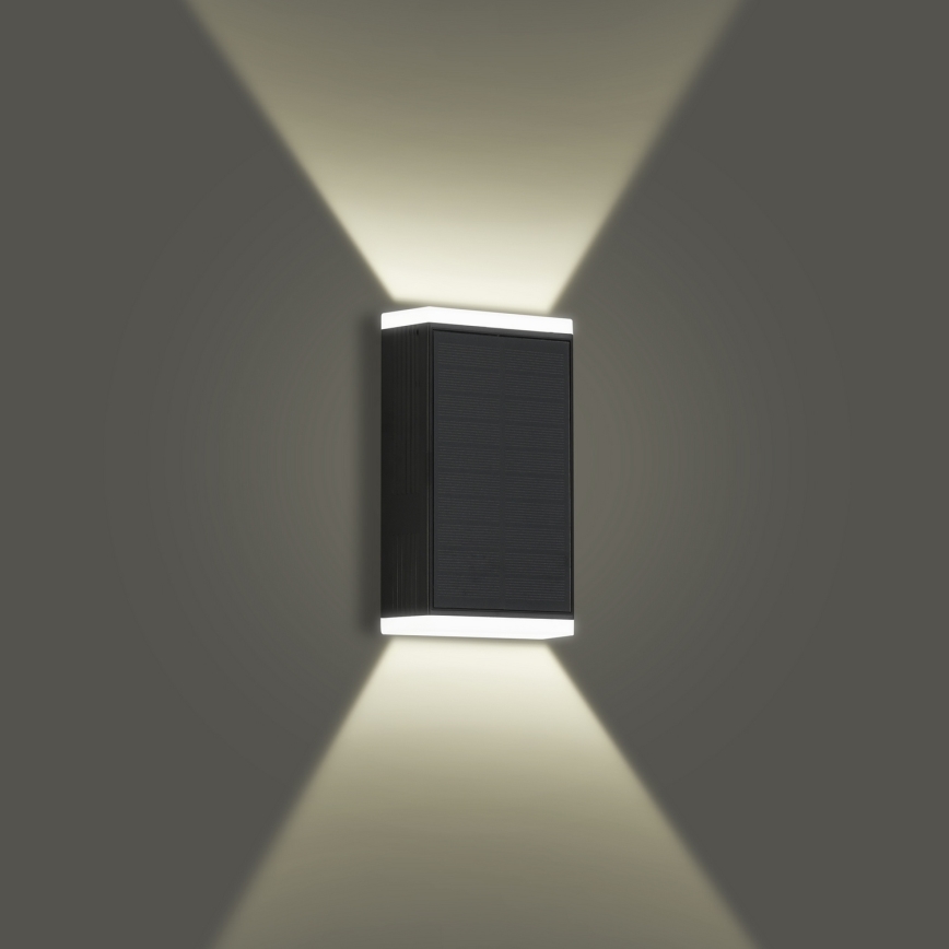 Brilagi - LED Solar wall light SUN GUARD LED/2W/3,7V 2000 mAh IP45