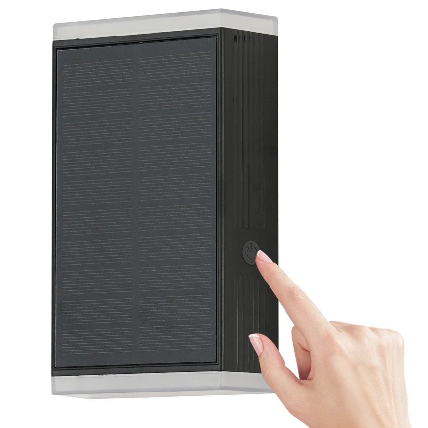 Brilagi - LED Solar wall light SUN GUARD LED/2W/3,7V 2000 mAh IP45