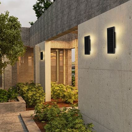 Brilagi - SUN Dimmable LED Solar Wall Light LED/2,5W/3,7V 30 cm 2000 mAh IP44