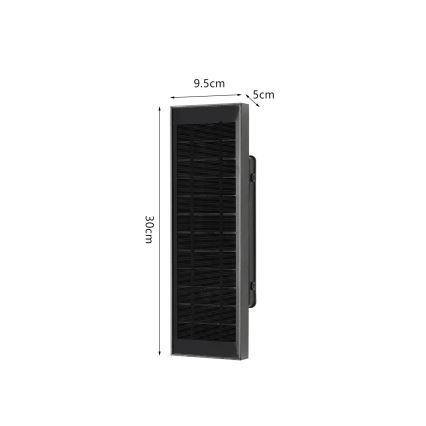 Brilagi - SUN Dimmable LED Solar Wall Light LED/2,5W/3,7V 30 cm 2000 mAh IP44