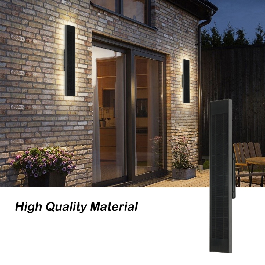 Brilagi - Dimmable LED Solar Wall Light SUN LED/4W/3.7V 60 cm 4000 mAh IP44