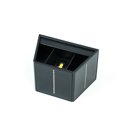 Brilagi - LED Solar wall light with a sensor SOLAR CUBE LED/2W/3,2V IP54