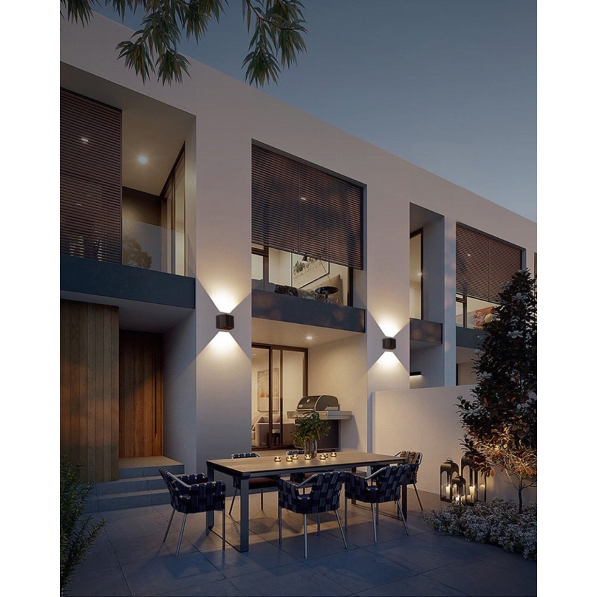 Brilagi - LED Solar wall light with a sensor SOLAR CUBE LED/2W/3,2V IP54