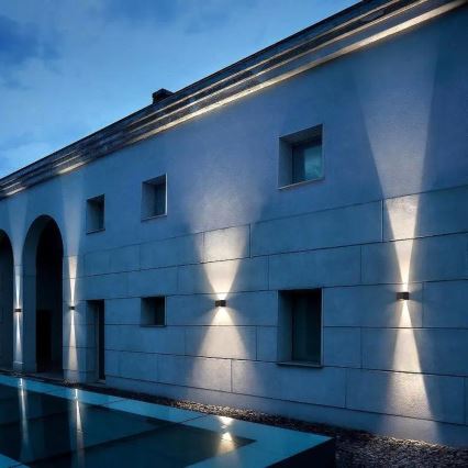 Brilagi - LED Solar wall light with a sensor SOLAR CUBE LED/2W/3,2V IP54