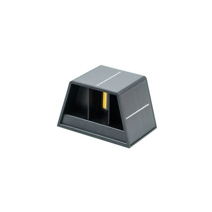 Brilagi - LED Solar wall light with a sensor SOLAR CUBE LED/2W/3,2V IP54