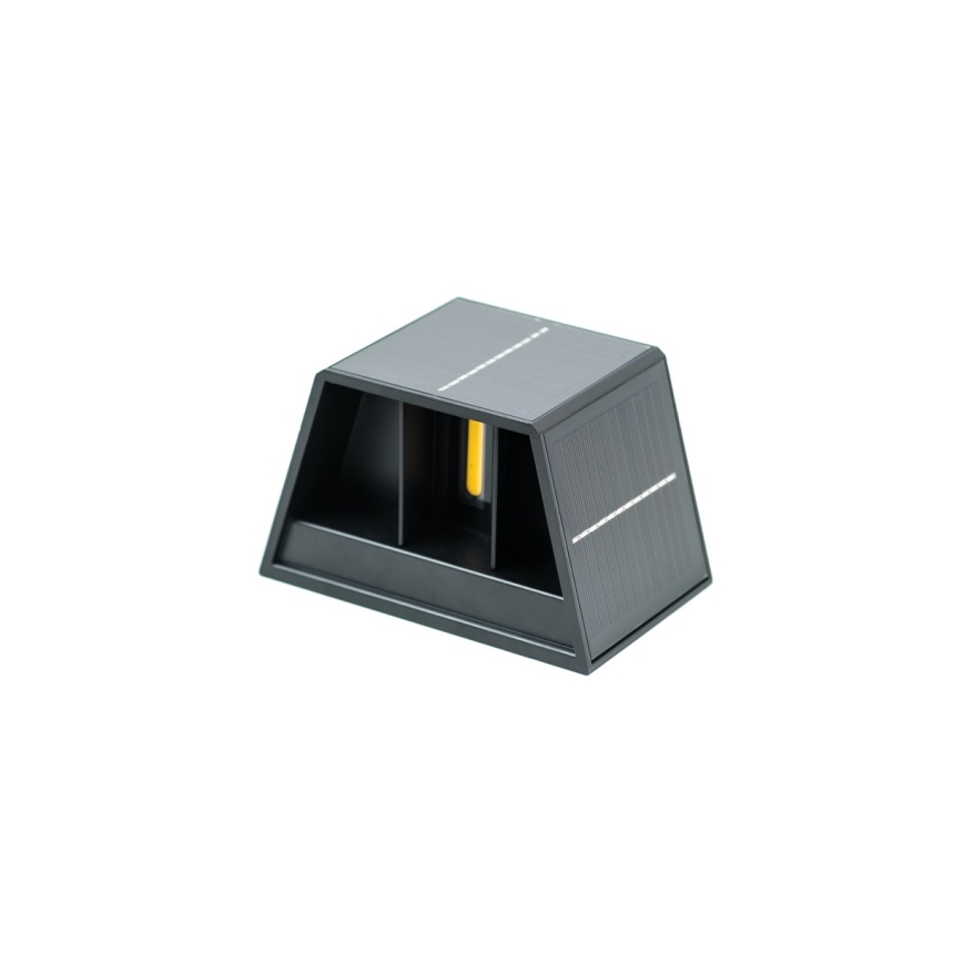 Brilagi - LED Solar wall light with a sensor SOLAR CUBE LED/2W/3,2V IP54
