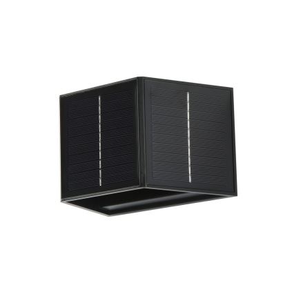 Brilagi - LED Solar wall light with a sensor SOLAR CUBE LED/2W/3,2V IP54