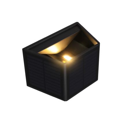 Brilagi - LED Solar wall light with a sensor SOLAR CUBE LED/2W/3,2V IP54