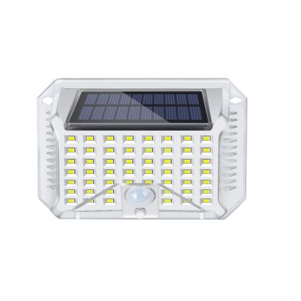 Brilagi - LED Solar wall light with a sensor WALLIE LED/4W/5,5V 6500K IP64 silver