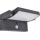 Brilagi - LED Solar wall light with sensor ANKLE LED/10W/3,7V 4000K IP65 anthracite