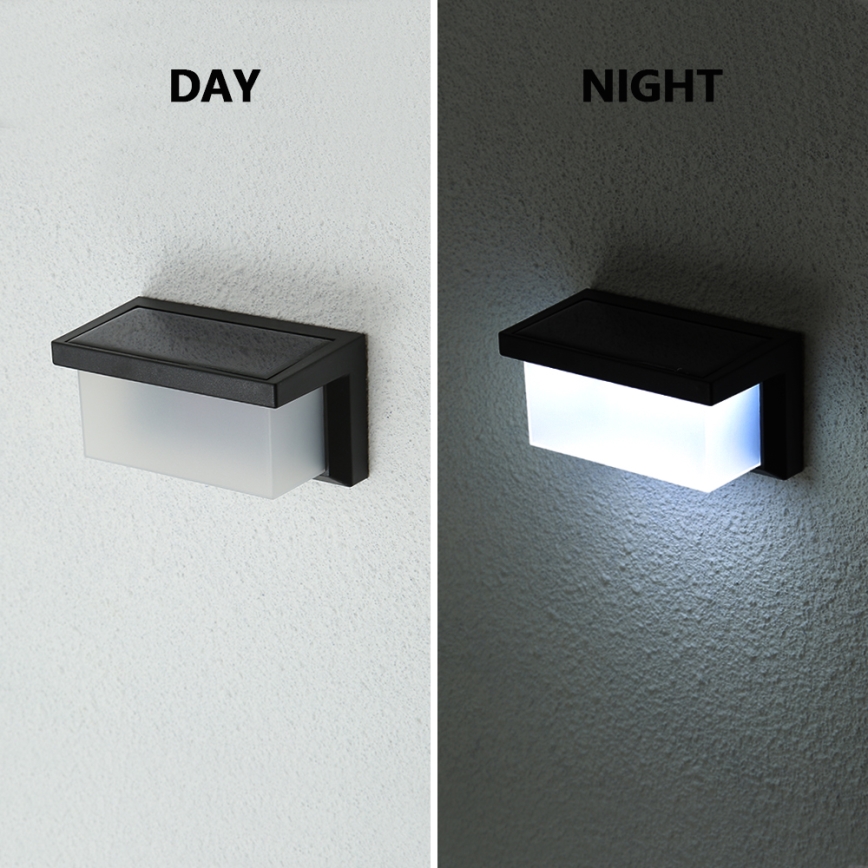 Brilagi - LED Solar wall light with motion and dusk sensor BRICK LED/12W/5,5V 1200 mAh IP65