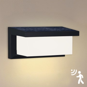 Brilagi - LED Solar wall light with sensor BRICKY LED/5W/6V IP65