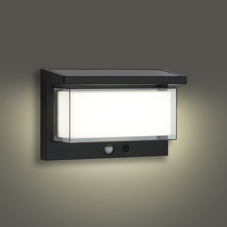 Brilagi - LED Solar wall light with sensor SUN LUME LED/10W/3,7V 4000 mAh IP44
