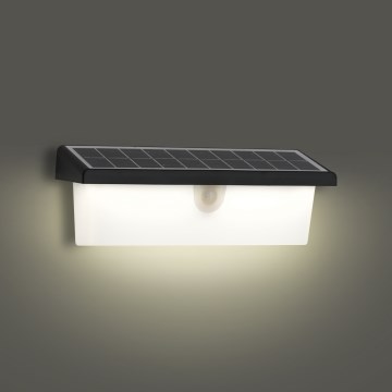Brilagi - LED Solar wall light with sensor SUN RAY LED/6W/3,7V 2200 mAh IP44