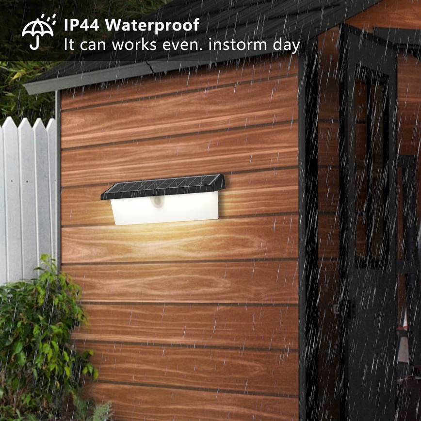 Brilagi - LED Solar wall light with sensor SUN RAY LED/6W/3,7V 2200 mAh IP44