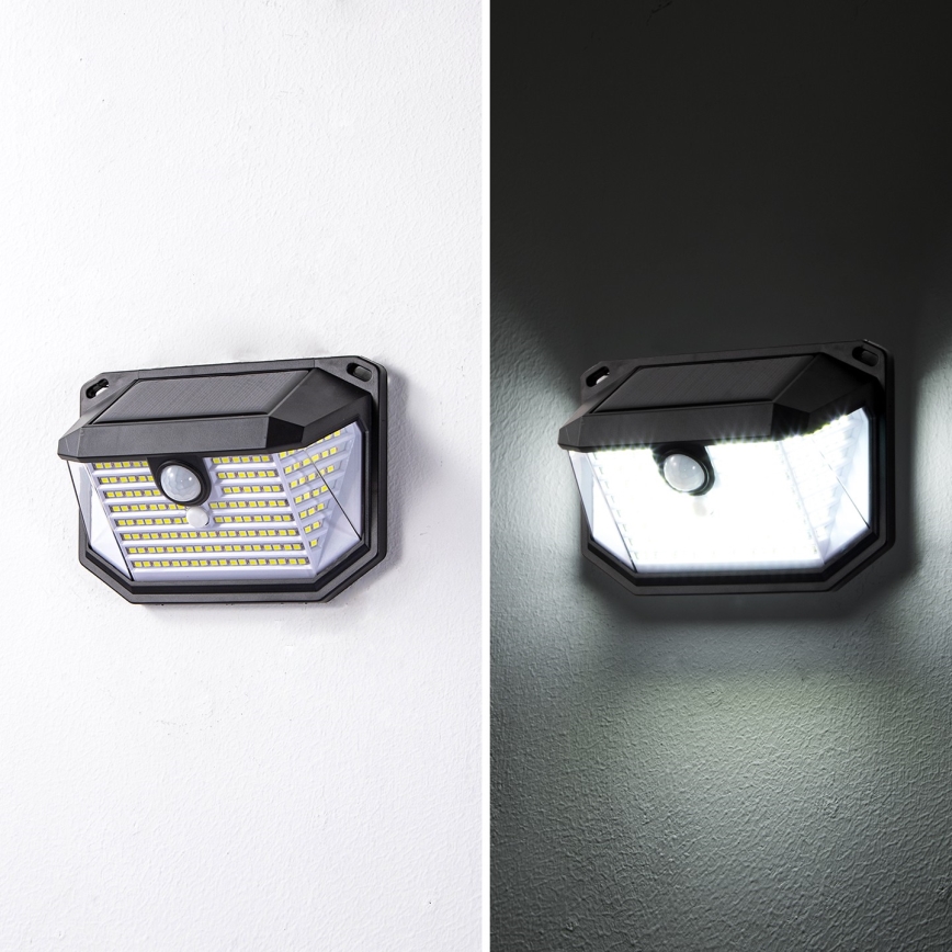 Brilagi - LED Solar wall light with sensor WALLIE LED/4W/5,5V 6500K IP65