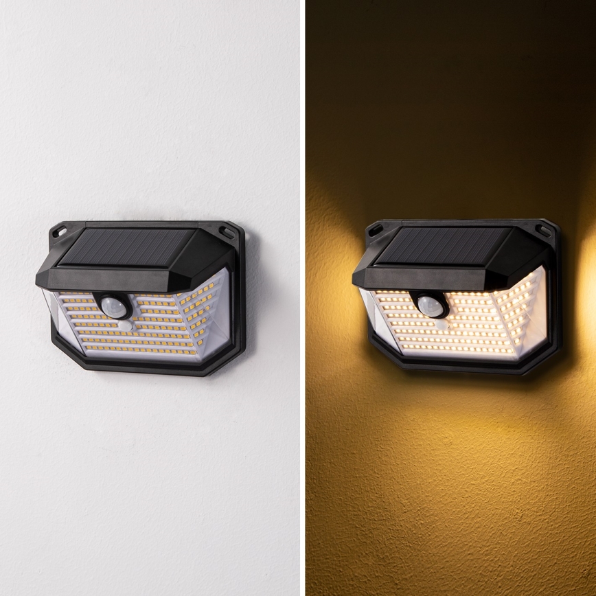 Brilagi - LED Solar wall light with motion and dusk sensor WALLIE LED/4W/5,5V 1200 mAh 3000K IP65