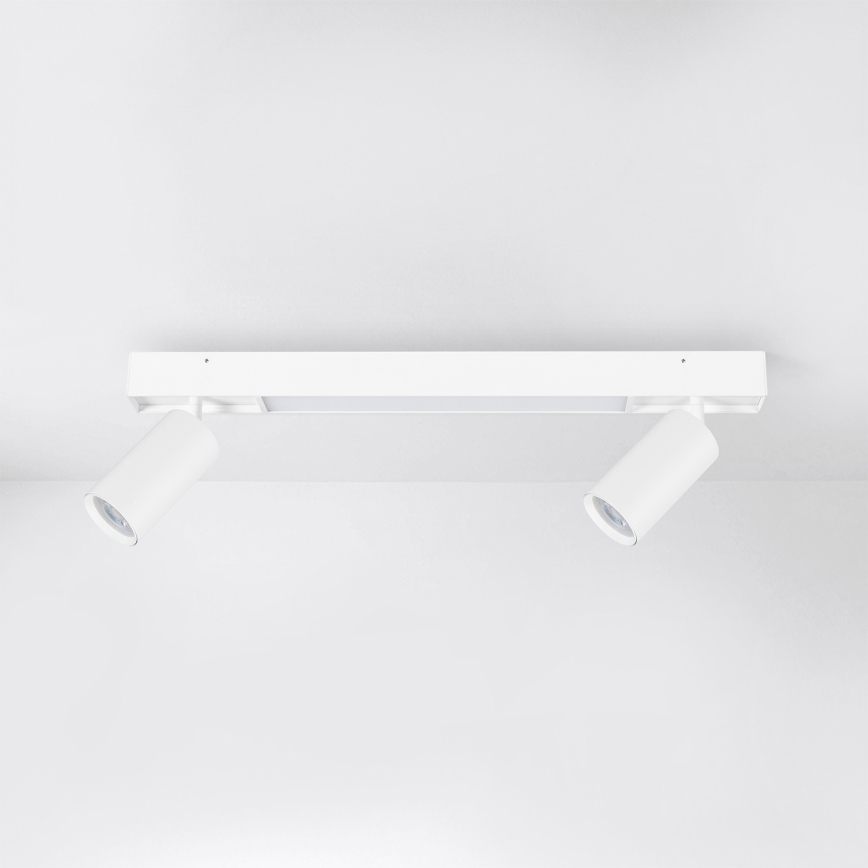 Brilagi - LED Spot Light SELE 2xGU10/30W/230V + LED/15W white