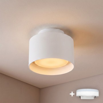 BRILAGI - LED spotlight BACKLIT 1xGX53/15W/230V + LED/3W Ø 10 cm white