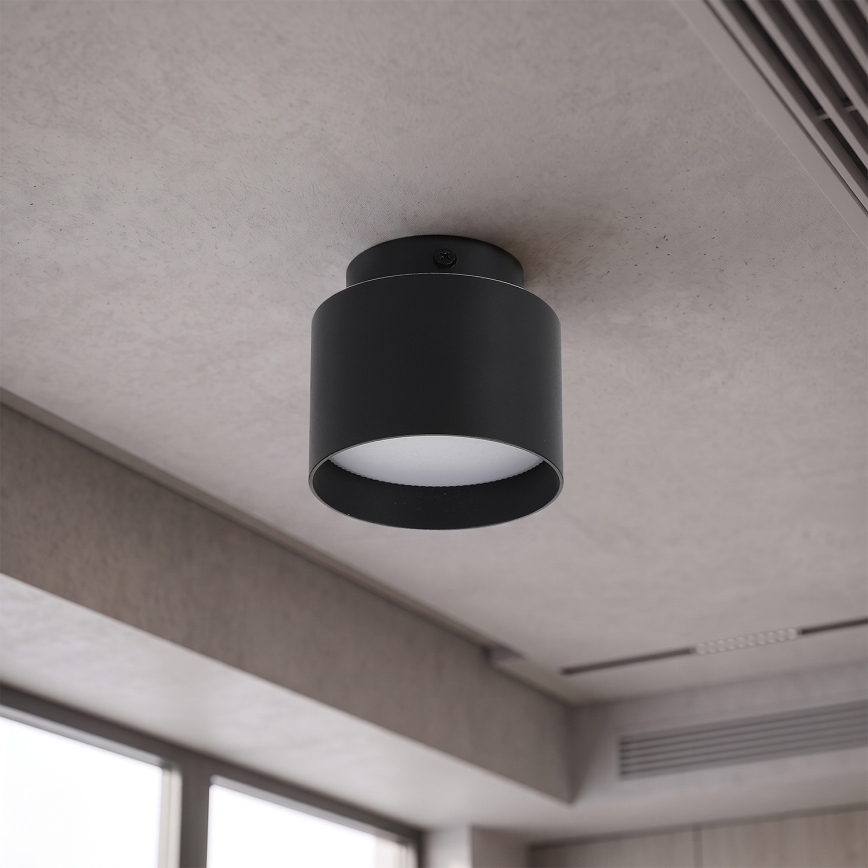 BRILAGI - LED Spotlight BACKLIT 1xGX53/15W/230V + LED/3W Ø 8 cm black