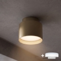 BRILAGI - LED spotlight BACKLIT 1xGX53/15W/230V + LED/3W Ø 8 cm gold
