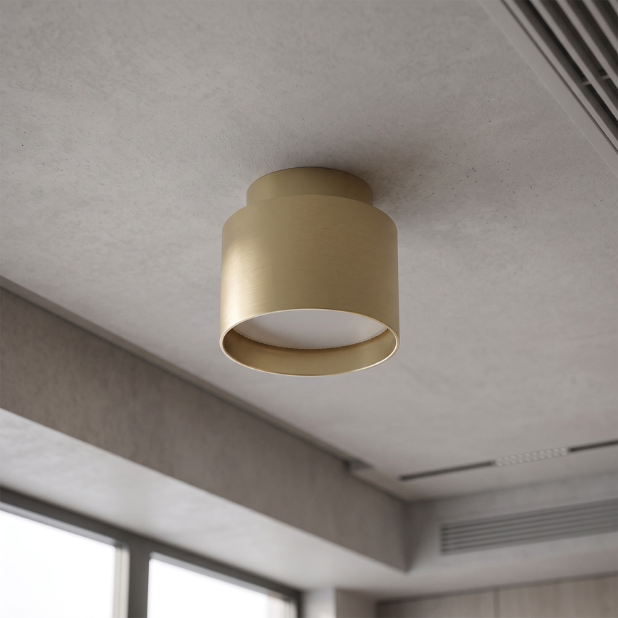 BRILAGI - LED spotlight BACKLIT 1xGX53/15W/230V + LED/3W Ø 8 cm gold
