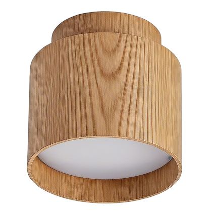 BRILAGI - LED spotlight BACKLIT 1xGX53/15W/230V + LED/3W Ø 8 cm oak finish