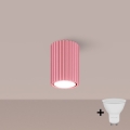 Brilagi - LED spotlight CRESTO 1xGU10/10W/230V 10 cm pink