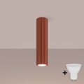 BRILAGI - LED spotlight CRESTO 1xGU10/10W/230V 30 cm orange