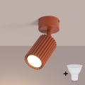 BRILAGI - LED spotlight CRESTO 1xGU10/10W/230V orange