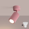 Brilagi - LED Spotlight CRESTO 1xGU10/10W/230V pink