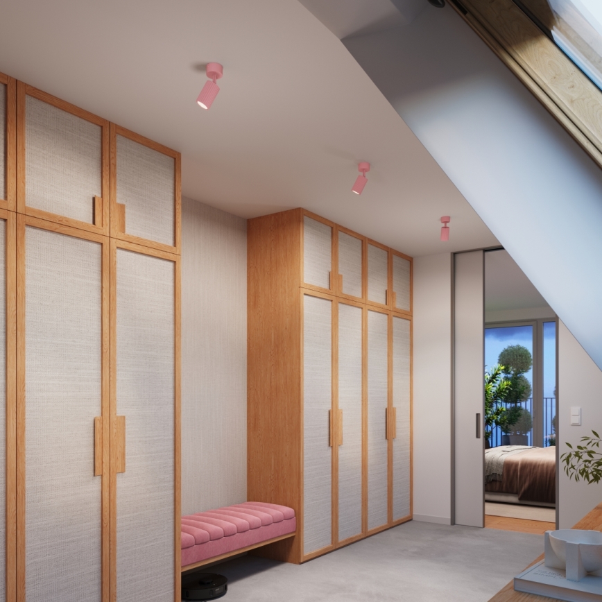 Brilagi - LED Spotlight CRESTO 1xGU10/10W/230V pink