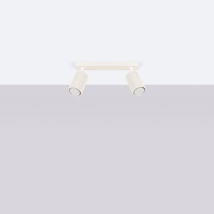 Brilagi - LED Spotlight CRESTO 2xGU10/10W/230V cream