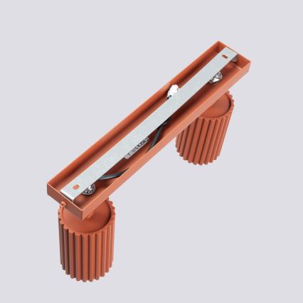 Brilagi - LED Spotlight CRESTO 2xGU10/10W/230V Red