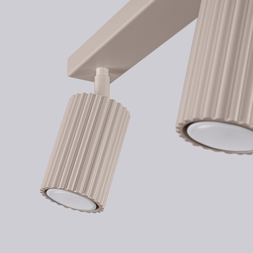 Brilagi - LED Spotlight CRESTO 2xGU10/10W/230V taupe