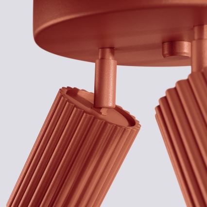 Brilagi - LED spotlight CRESTO 3xGU10/10W/230V red