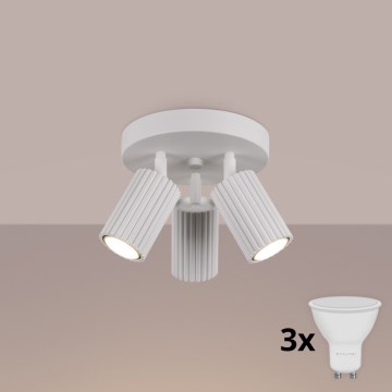 Brilagi - LED Spotlight CRESTO 3xGU10/10W/230V white