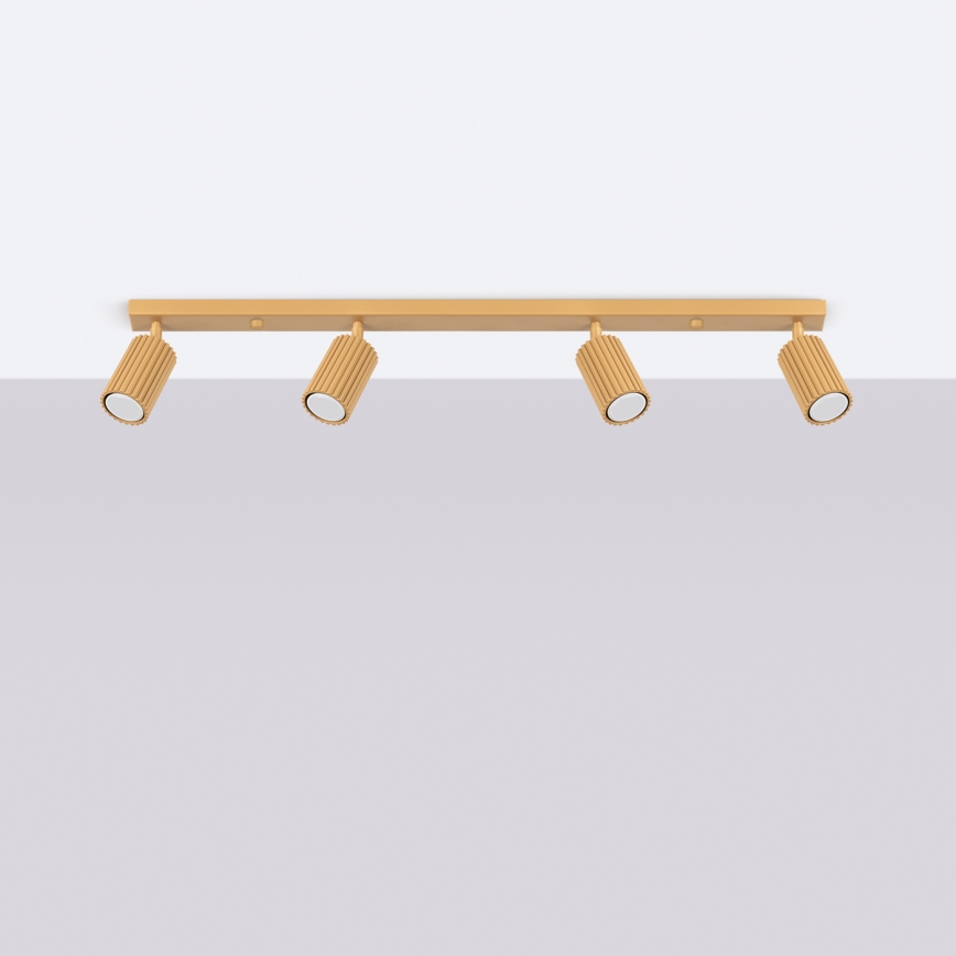 Brilagi - LED Spotlight CRESTO 4xGU10/10W/230V Gold