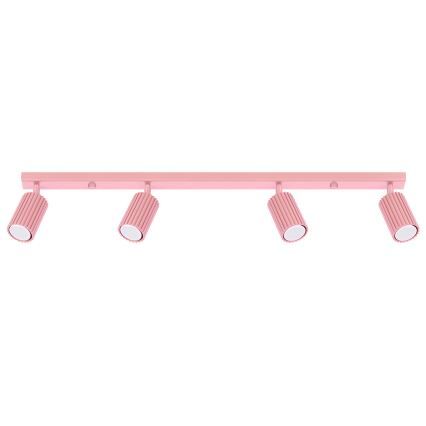 Brilagi - LED Spotlight CRESTO 4xGU10/10W/230V pink