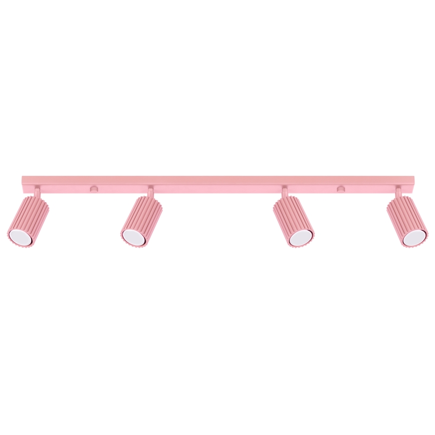 Brilagi - LED Spotlight CRESTO 4xGU10/10W/230V pink